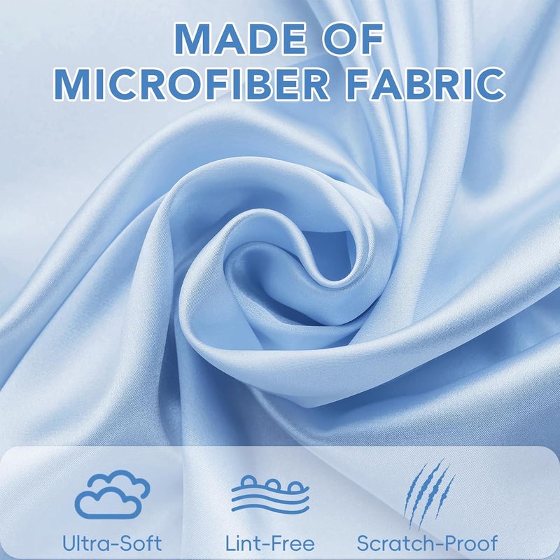 Zeefpod 60-Pack Microfiber Cleaning Cloths for Glasses, 6x7 Inch Premium Lens Cleaning Cloth for Screens, Cameras, Eyeglasses, Cell Phone, LCD TV Screens，Assorted Colors - Image 2